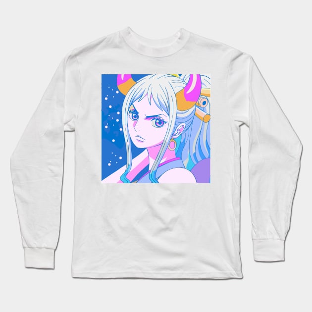 yamato Long Sleeve T-Shirt by artoriaa